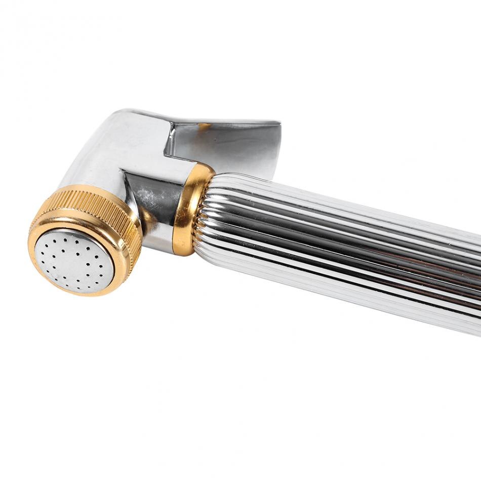 Badrum mässing bidé spruta handhållen toalett spray duschmunstycke sprinkler väggmonterad bidé kran toalett sprut kran