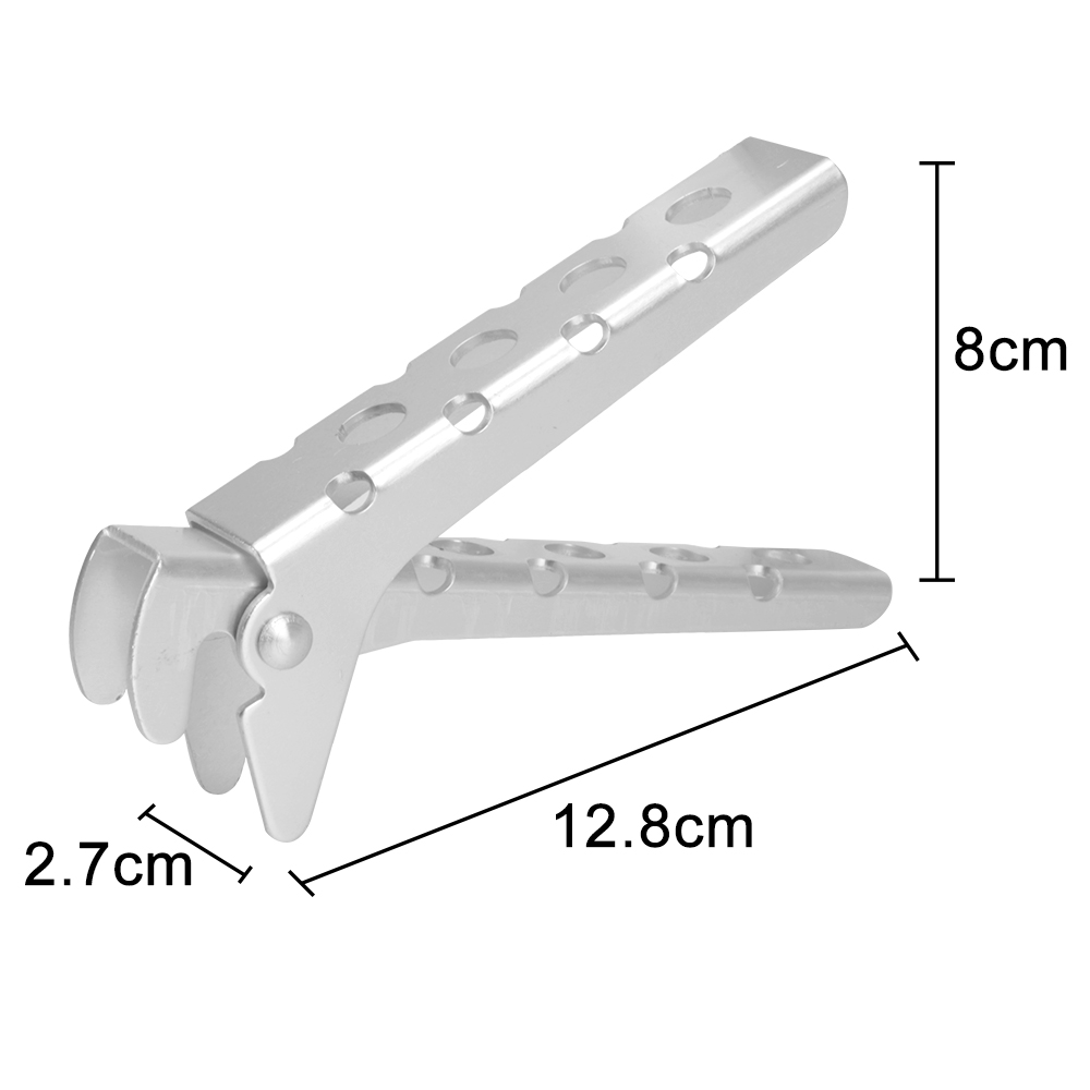 Poignée de casserole de Camping, outils de cuisine, ustensiles de cuisine de pique-nique, vaisselle de table, support de casserole Anti, pince de bol