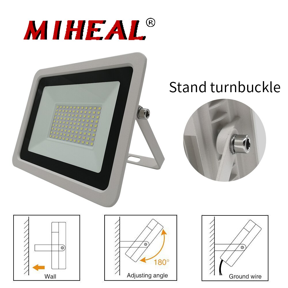 High Intensity 10W 20W 30W 50W 100W LED Industrial lighting 230V White Reflector Commercial Lighting Industrial Warehouse IP68