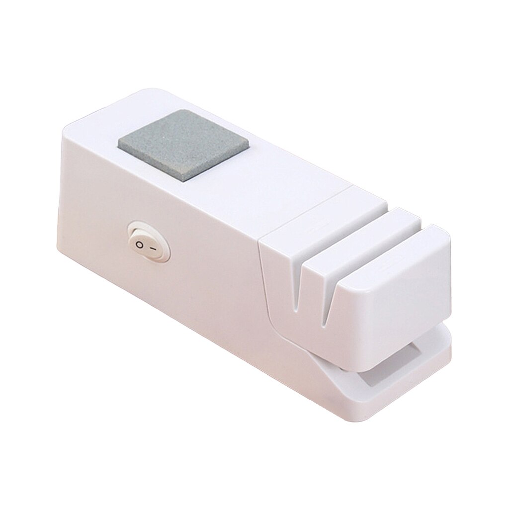 Electric Sharpener Kitchen Tool Scissor Sharpening Honing Machine USB