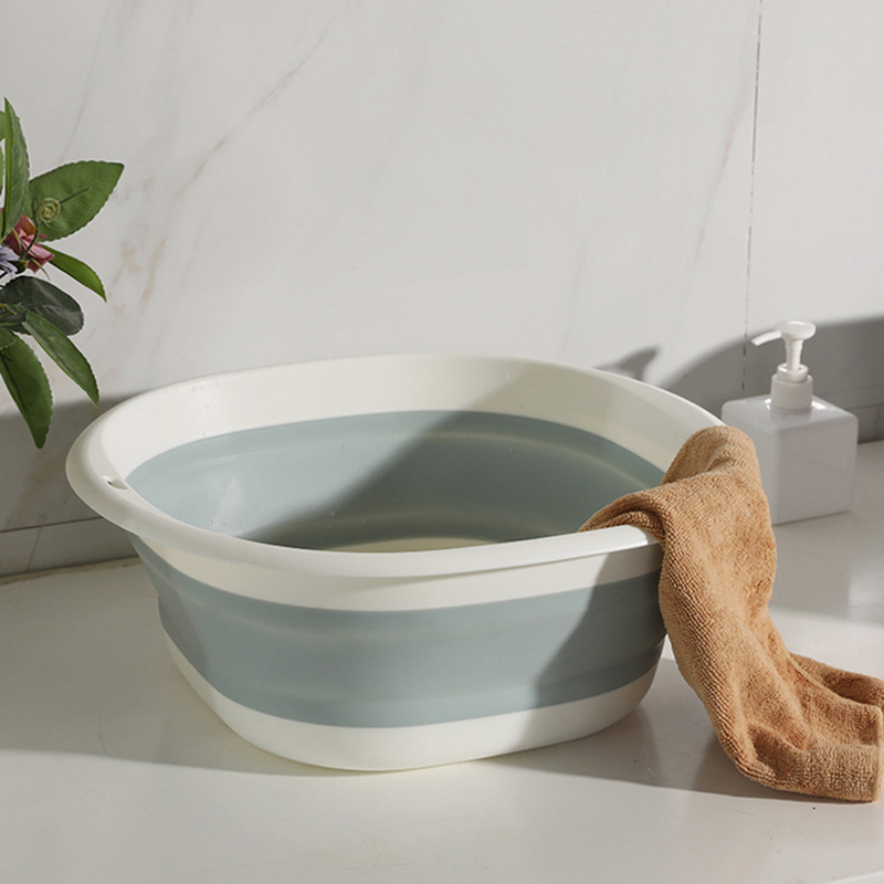 Bassin pliable en Silicone, 3 tailles, Portable, pour laver les légumes et les fruits, panier de Camping, pique-nique, outils de nettoyage