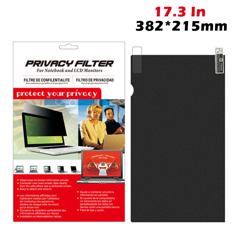 Computer Privacy Protection Film Blue Screen Laptop Protection Film ND998: Gray