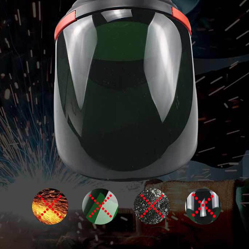 Adjustable Clear Face Visor Shield Cover Safety Workwear Eye Protection Grinding JAN88