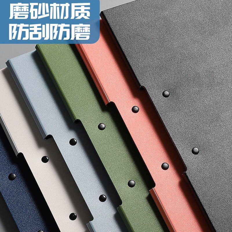 2PC Office A4 Folder Student Papers Resource Booklet Clip File Office Supplies Double Folder Filing Products Organizer Holder