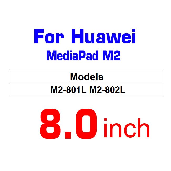 Gehärtetem Glas Für HuaWei Mediapad T2 M2 Profi 10 8 7 Lite 10,1 JDN-AL100 JDN-W09 FDR-A01W A03L M2-A01L M2-801 802L für C5 10,1": Huawei M2 8.0 Zoll