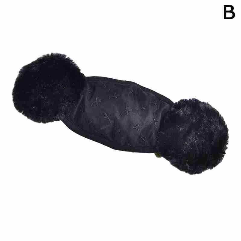 2 in 1 Ohr Wärmer Frauen Warme Kopfhörer Vlies Winter Frauen Ohrenschützer Maske draussen Reiten Zubehör unisex Ohr Wärmer Frauen: B