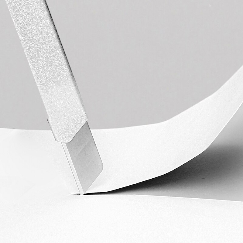 Deli Metal Utility Knife Pocket Knives Retractable Paper нож Unboxing Cutter Self-Locking 60 Sharp Angle Office Supplies