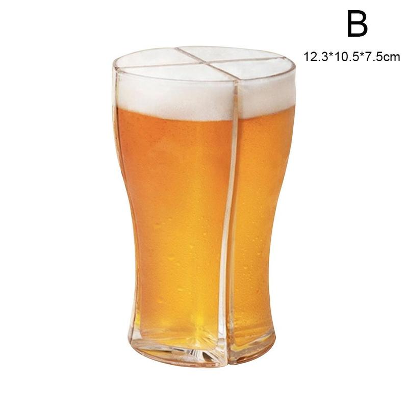 Type plastic bierpul 4 in 1 duitse bierpul kuiltjes bierpul masskrug super schooner bierpul pre: B