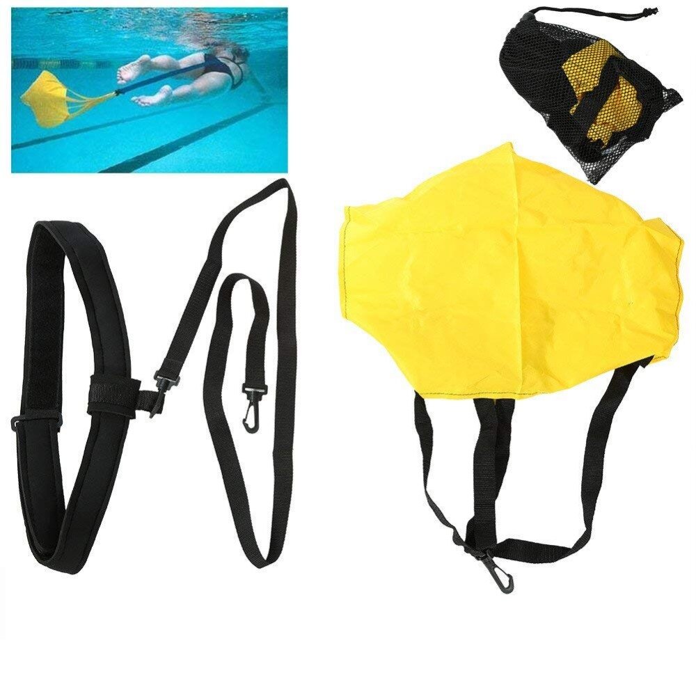 Swimming Resistance Belt Swim Training Exerciser Belt Traction Resistance Swiming Training Device