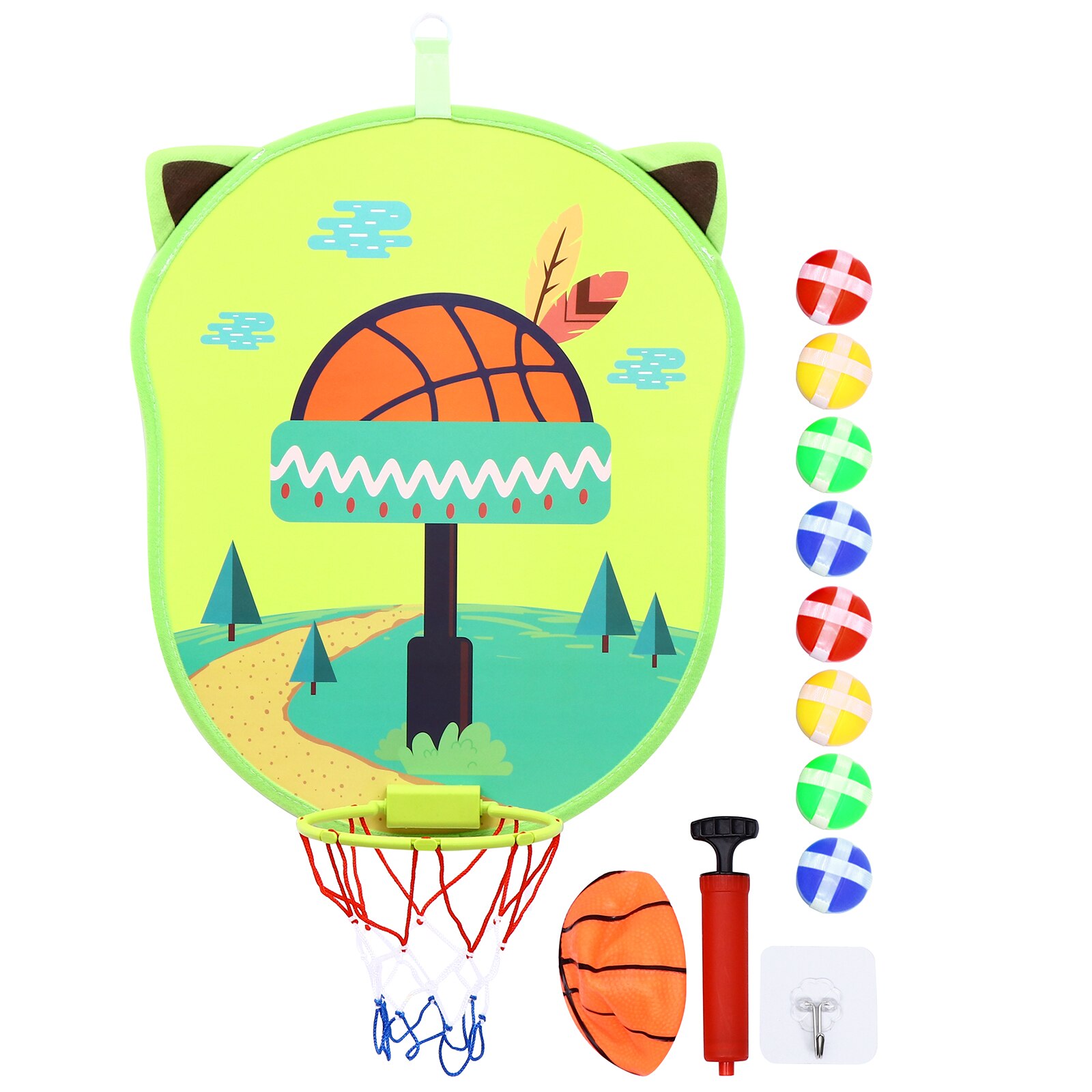 1 Set Sticky Target Throwing Dart Parent-child Interactive Toss Game