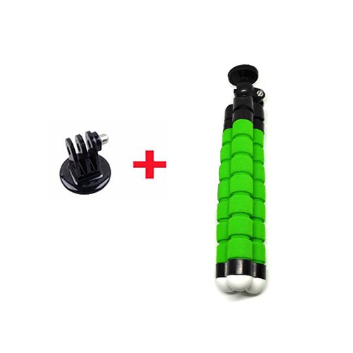 Anjirui Mini Flexibele Draagbare Spons Octopus Statief Flexibele Voor Gopro Slr Dslr Dv Camera Kleine Camera Telefoon Houder Stand: green