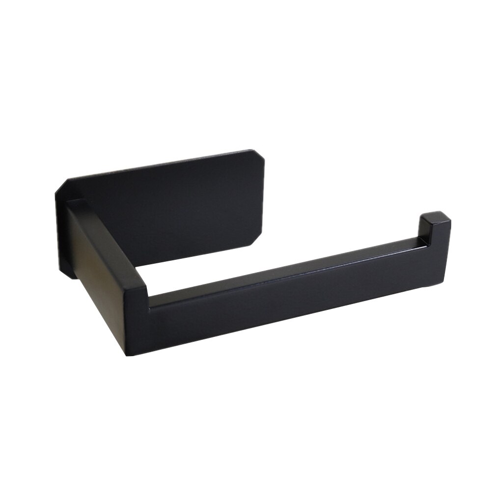 No-Drill Self Adhesive Toilet Paper Holder Stainless Steel Bathroom Kitchen Roll Paper Accessory Tissue Towel Rack Metal Holders: C style