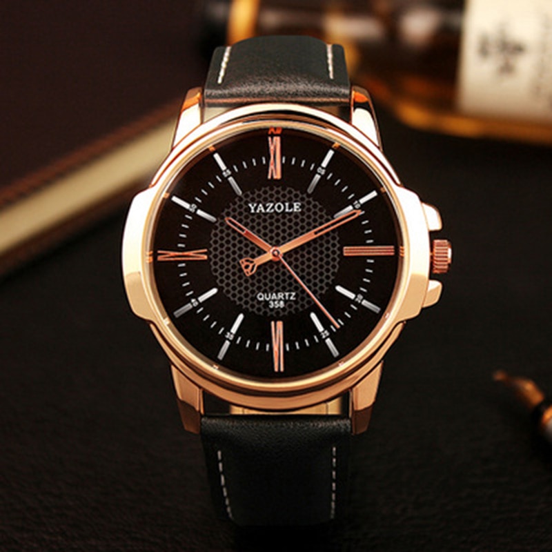 YAZOLE mannen Horloge Business Mode Quartz Horloges Trend Waterdichte Originele Boutique relogio masculino