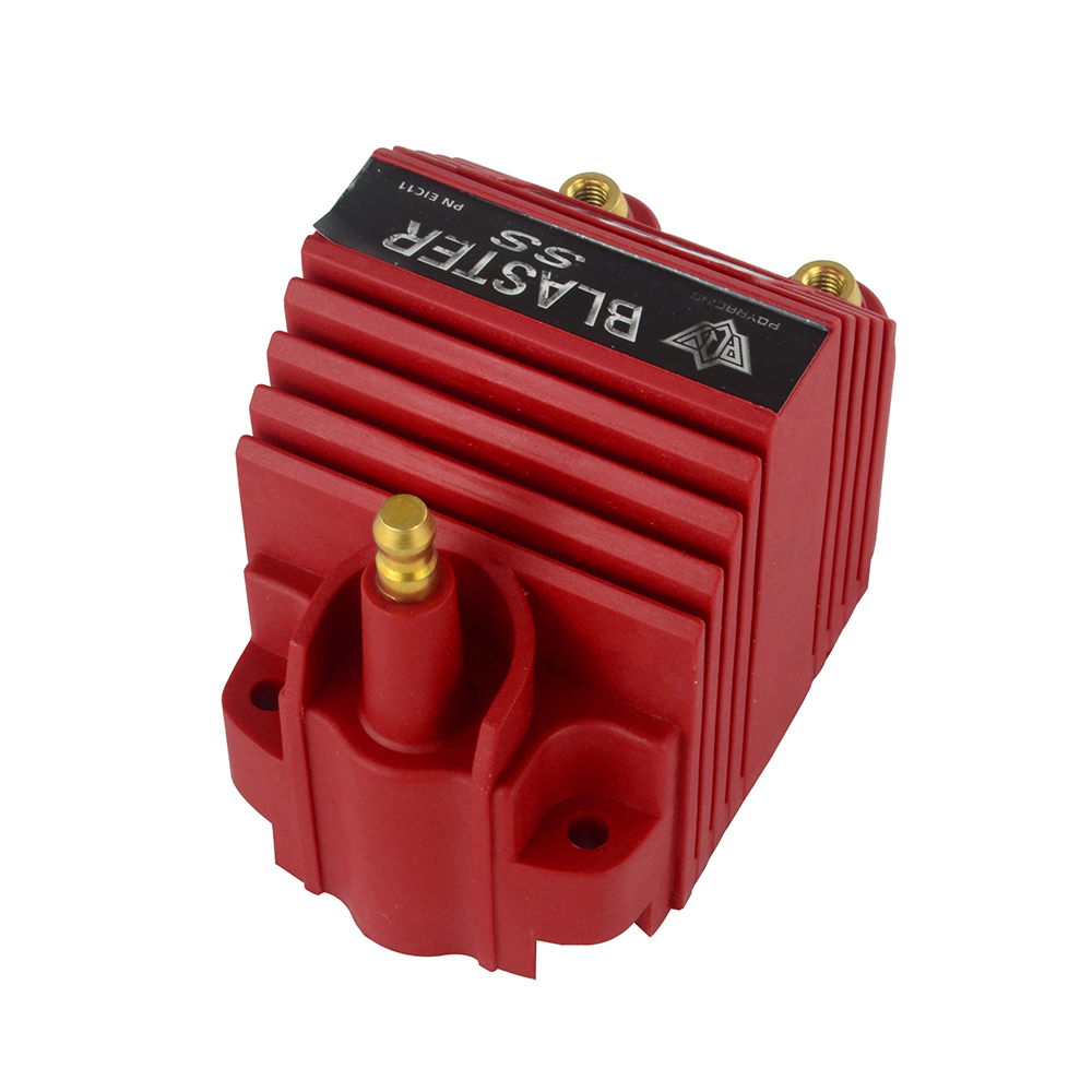 LZONE - Universal Blaster Ss 12V High Output External Male E-Core Ignition Coil With Kits Adaptor JR-EIC00-K