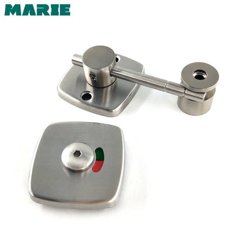 Bad türschloss anzeige lock edelstahl türschloss wc WC anzeige rot grün lock toilette schloss lounge tür griff