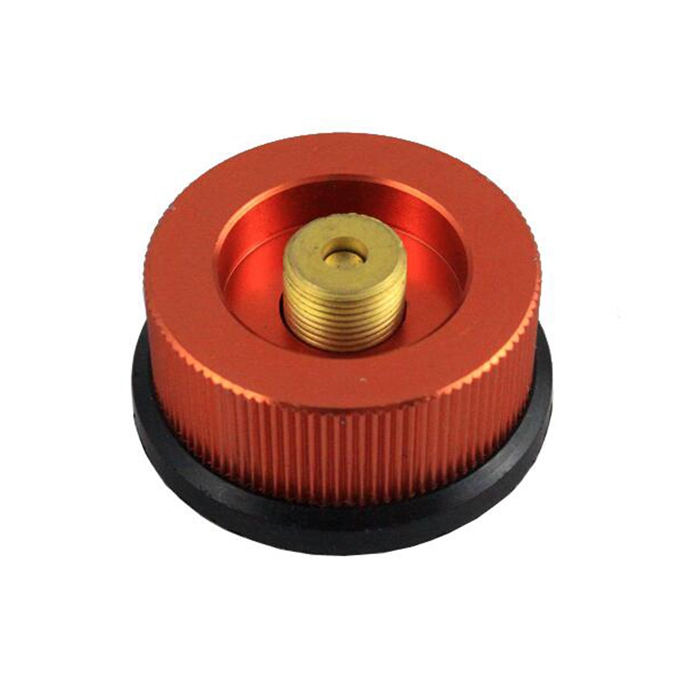 Utomhus camping vandring spis adapter konvertering split typ gas ugn anslutning patron tank adapter
