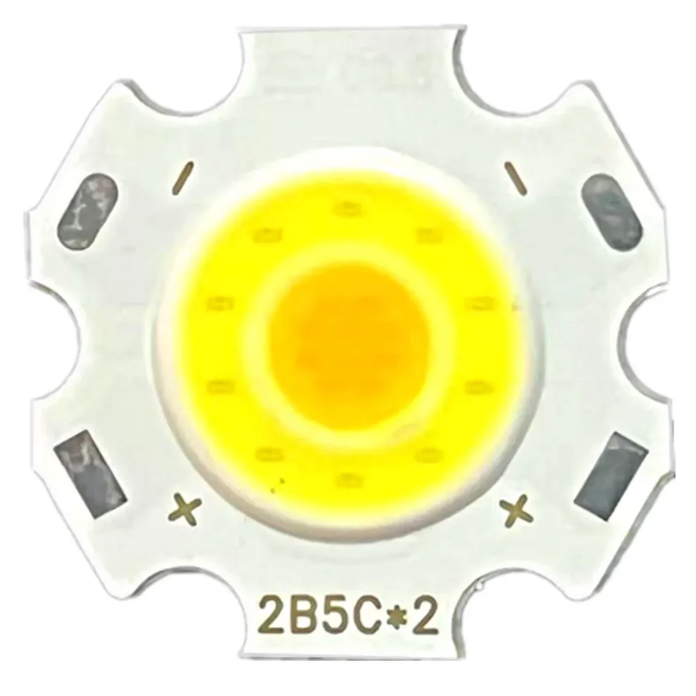 20 stk. mange 3w 5w 7w led cob-kildechip højeffekts led cob side 11mm pære lys lampe spotlight nedadrettet lys 3000k to 6500k: 2-2.4v / Multi / 24w
