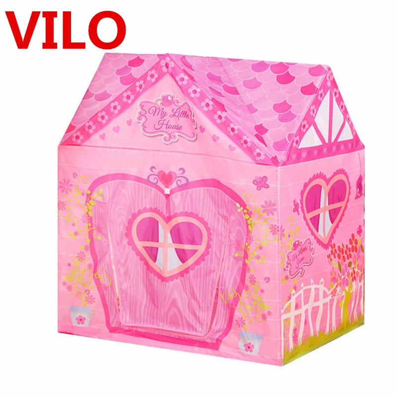 Kids toys tents Foldable Portable Boy Girl Princess Castle Indoor Outdoor Play Tents play mat Rug Playhouse For Child Best