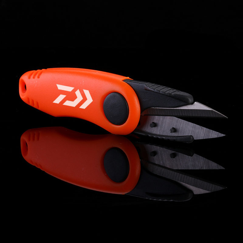 WALK FISH Stainless Steel Fishing Scissors Folding Fishing Line Cutter Clipper Fishing Scissor Tackle Fishing Quick Knot