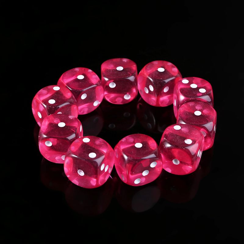 10 stks/set 16mm D3 Zes Zijdige Dices Kralen Voor Dungeons & Dragon D & D RPG Poly Desktop Tafel playing Games