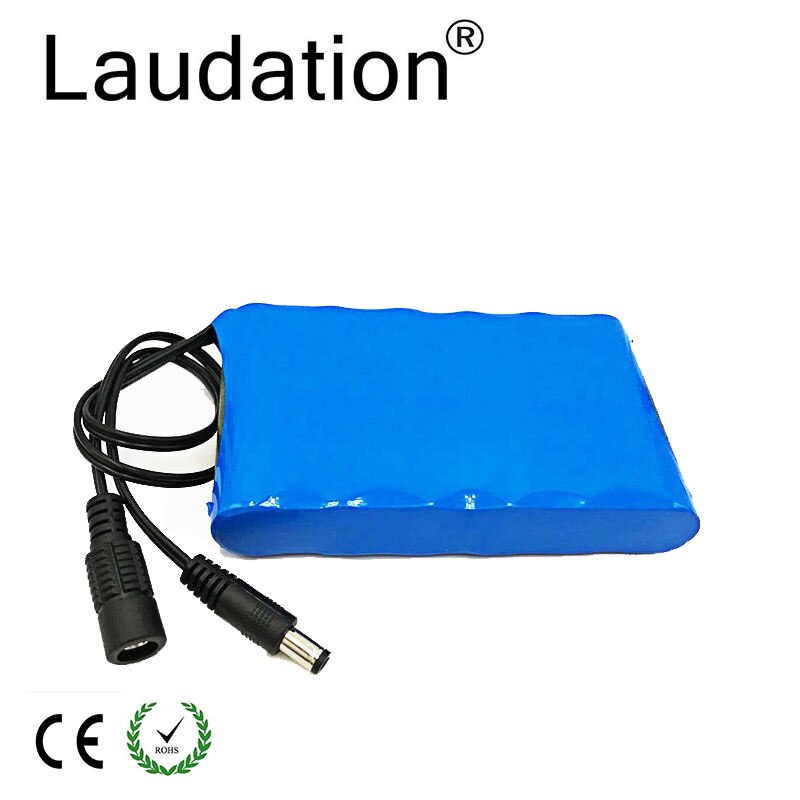 18650 Li-Ion Battery Portable Rechargeable Battery DC 12 V 12.6 V 6800 mAh Battery/12.6V Battery Pack +12.6V1A Charger