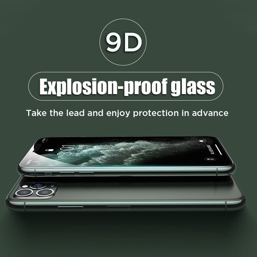3PCS/Lot Phone Tempered Glass for iPhone 12 Pro Max Mini Screen Protector Glass on for iPhone 11 7 8 Plus 6 6s 5 SE XR X XS