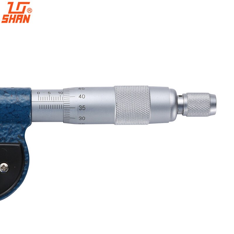 SHAN Disc Micrometer 0-25mm/0.01 Outside Micrometers For Lengths Of Gear Teeth And Paper Thickness Gauge Measuring Tool