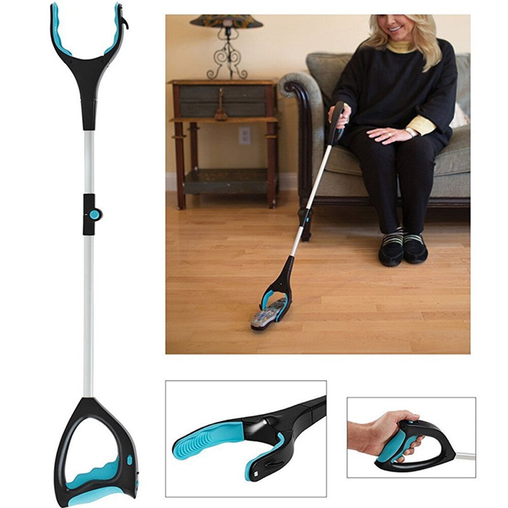 82cm Foldable Litter Reachers Pickers Pick Up Tools Gripper Extender Grabber Picker Collapsible Garbage Pick Up Tool Grabbers