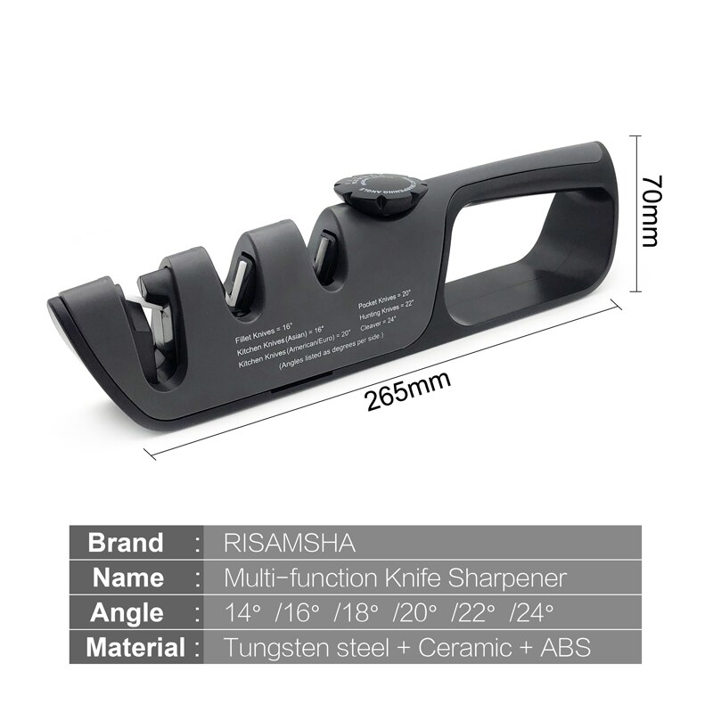 4 In 1 Knife Sharpener Multifunctional Cutter Wheel Grind Scissor Grindstone Sharpening Tools Grinding Machine