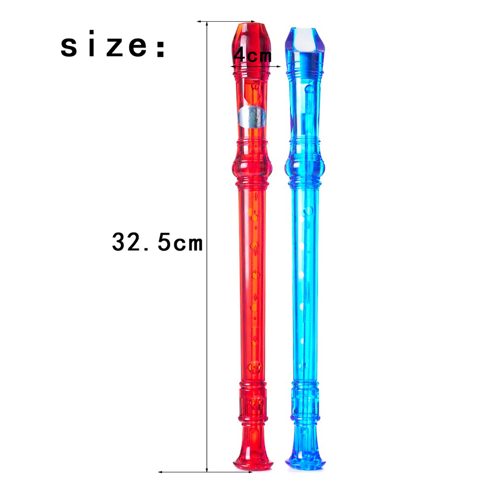 1pcs 8 Hole Treble Flute Long Flute ABS Non-toxic Clarinet Beginner Flute Woodwind Instruments Music Education for Children Kid