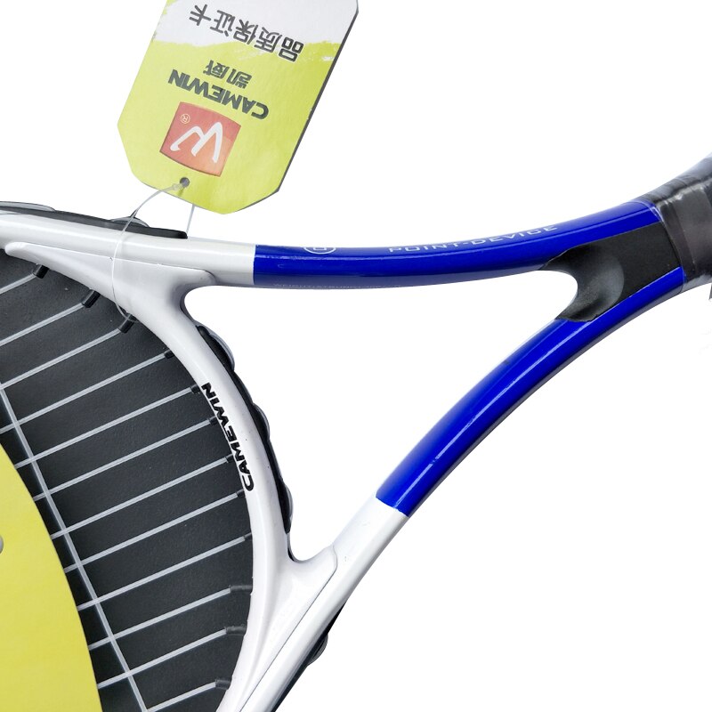 1 Stuk Aluminium Tennisracket CAMEWIN 75 cm Tennisracket met Tas Voor Mannen en Vrouwen (Blauw)