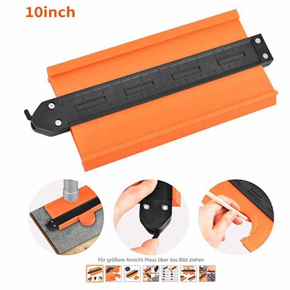 Contour Gauge Profile Tool irregular profile gauge radian ruler profile Radian ruler Shaper Copy ruler