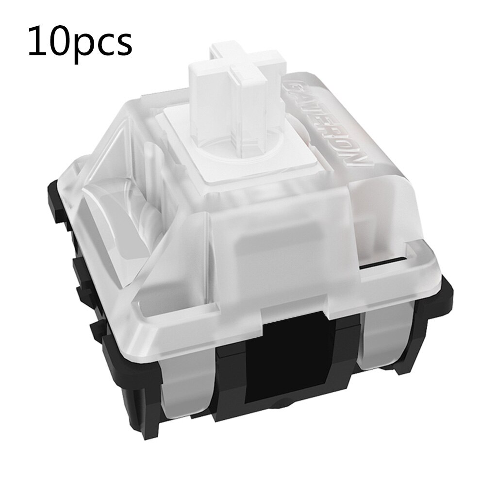 Gateron-interruptor óptico para reemplazar el Teclado mecánico, conmutador óptico GK61 SK64, azul, rojo, marrón, negro, amarillo, eje blanco