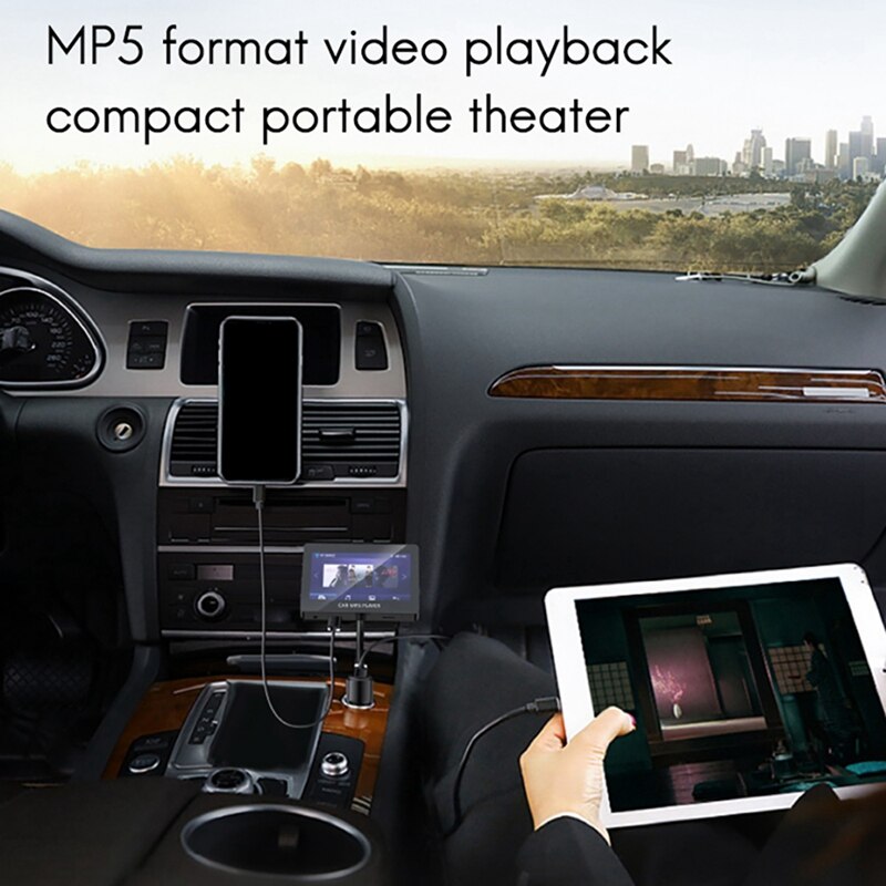 Car FM Transmitter 4.3Inch MP5 Player Car Audio Auto Audio Car Stereo MP5 Bluetooth USB TF FM M5