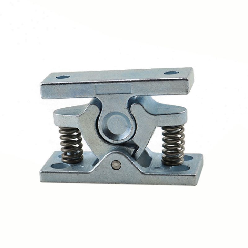 Deurstoppers met zinklegering, deurstopper met veer, aanraakvergrendeling voor caravans, campers, bootbeslag, deurclip