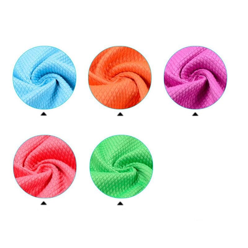 Microfiber Towel Car Wash Towel Absorbable Glass Cleaning Cloth Wipes Table Window Car Detailing Brush Car Wash Maintenance