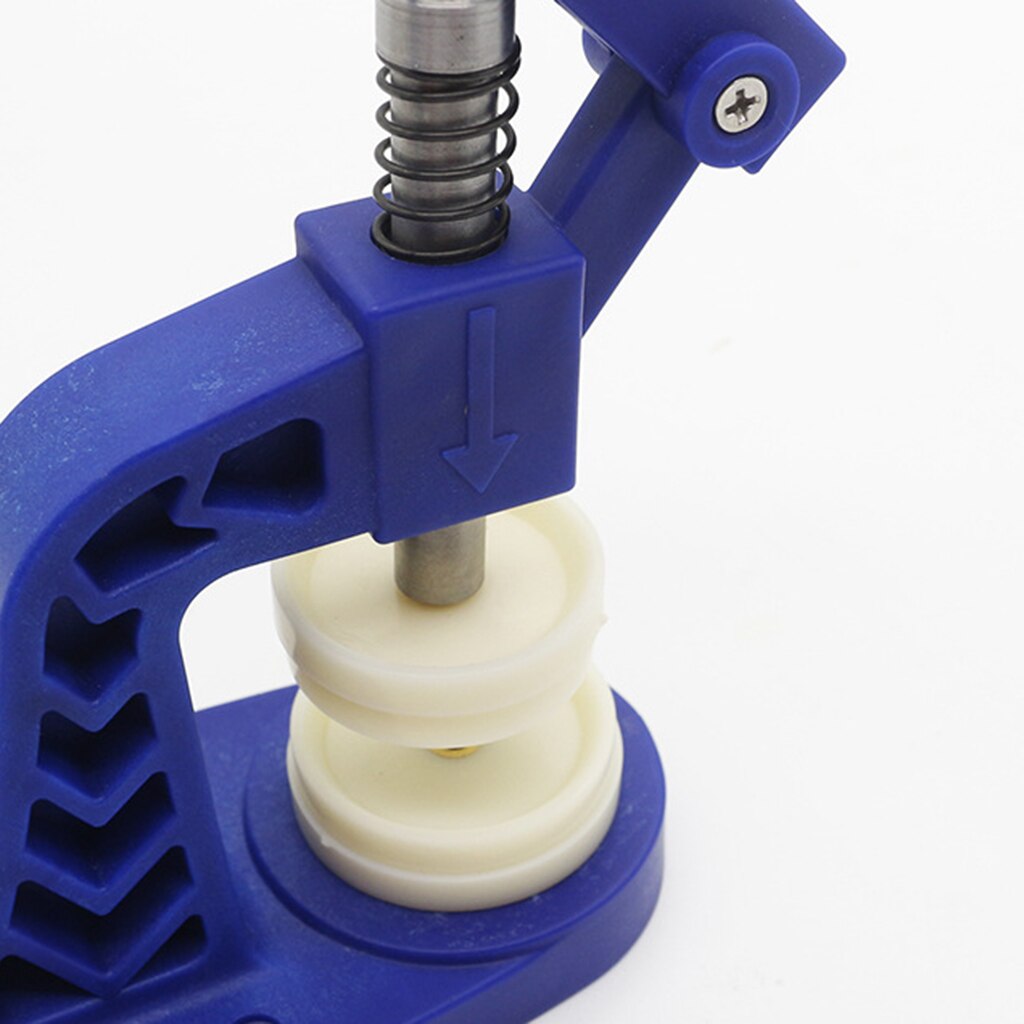 21 Pieces Watch Press Set, Watch Back Case Closer, Watchmaker Watch Repair Tool Kit Square Round Shield Fitting Dies Accessories