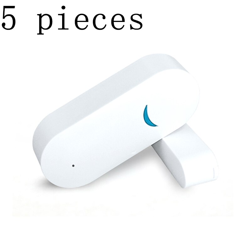 Deur Raam Sensor Draadloze Verbinding Smart Mini Deur Sensor Werken Met Alexa Google Home Tuya/Smart Leven App Smart thuis: 5pcs