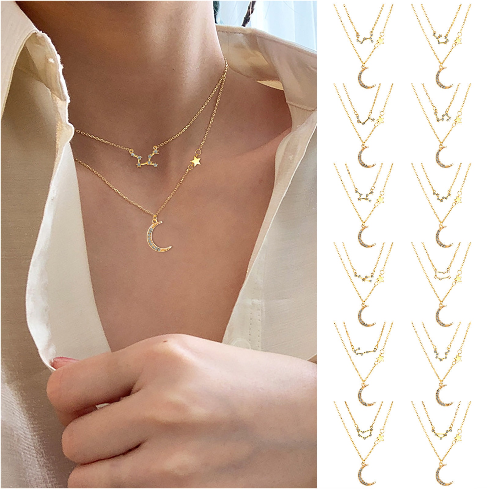 Collane vintage collana girocollo lega di metallo scavata collana intarsiata gioielli da donna gioielli regalo 2021