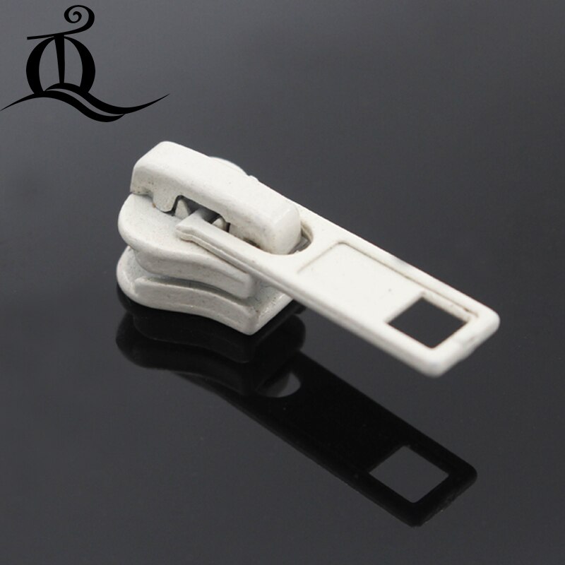 5 # cor da mistura 20pcs Zipack/Vestuário/Ferramentas De Costura Sob Medida Aplicada a resina zíper, zíper de metal Puxa zíper Cabeça Para Bolsa/Volta