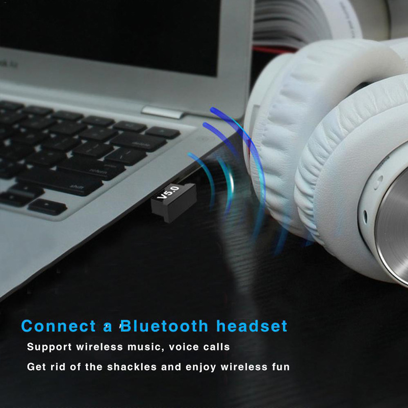 Adaptateur USB Bluetooth 5.0 pour casque, récepteur et transmetteur Audio, Support Win10