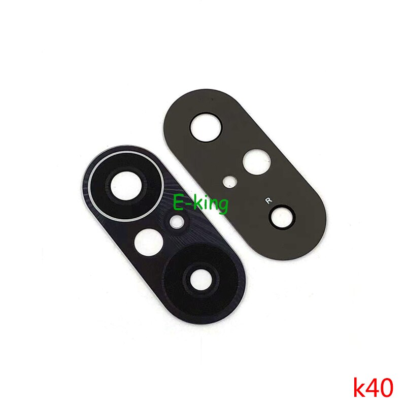 Cubierta de lente de cámara trasera para Xiaomi Redmi K40, cubierta de cristal con pegatina adhesiva, 10 Uds.