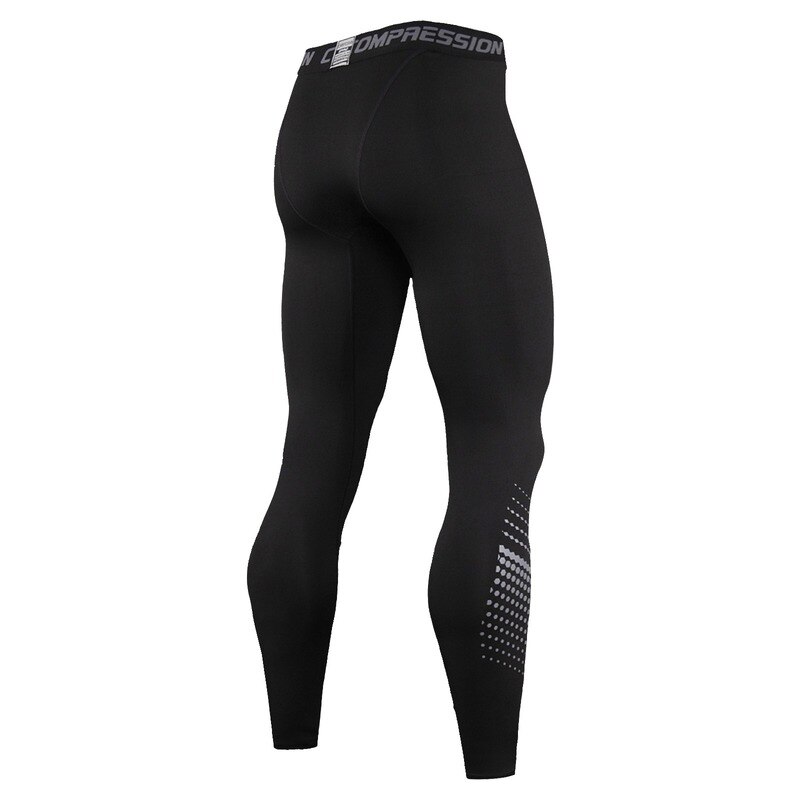Compression Pants Men's Gym Tights Running Training Trousers Quick Dry Workout Sport Leggings