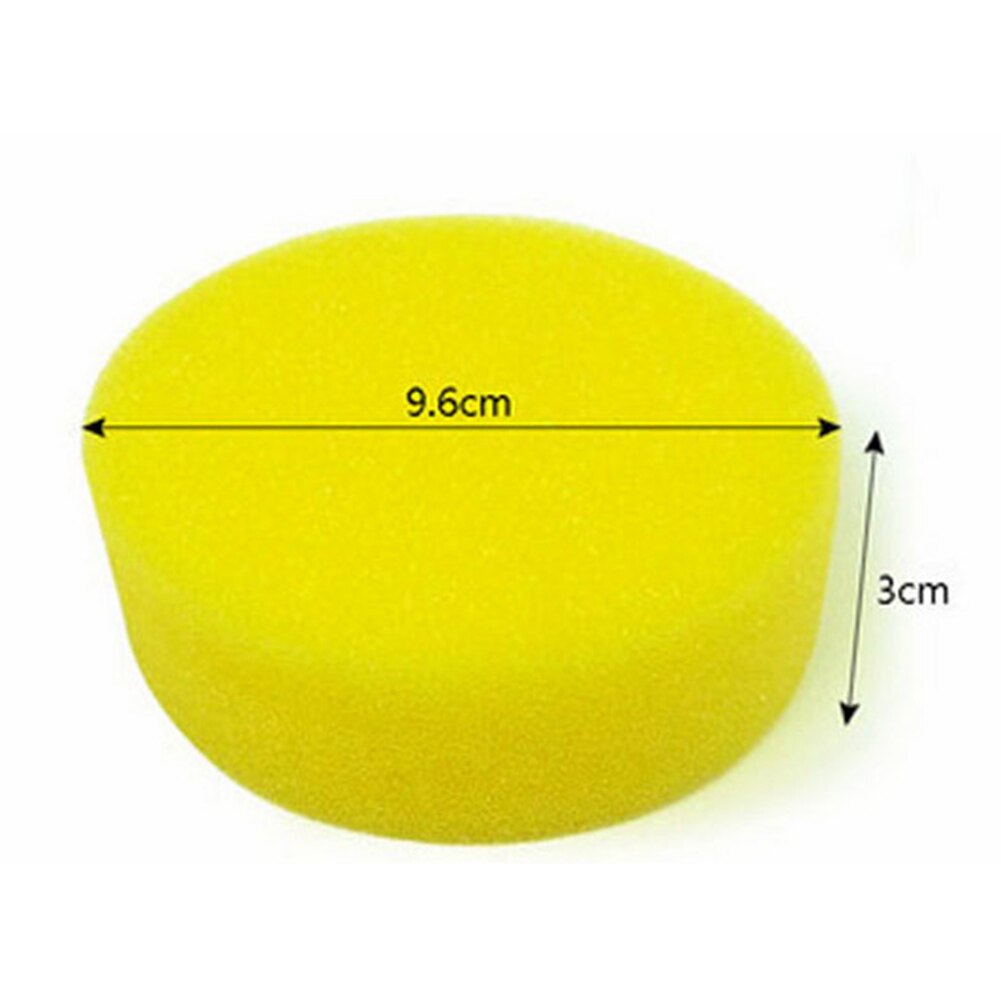 10 Pcs Auto Wax Spons Applicator Pad Ronde Hoge Dichtheid Auto Body Glas Wassen Cleaning Tools Auto Care Polish spons Pad