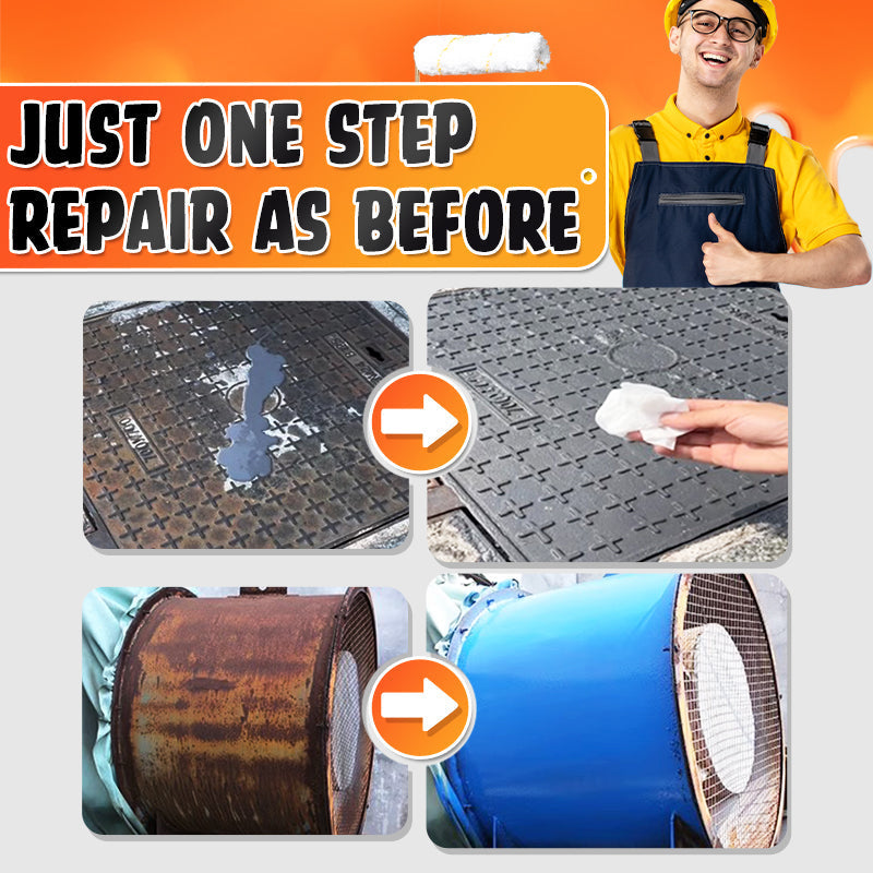 Roestvrije Metalen Verf 260G Waterdichte Stalen Renovatie Verf Op Waterbasis Anti-Corrosie Voor Ijzeren Deur Reling Auto Renovatie