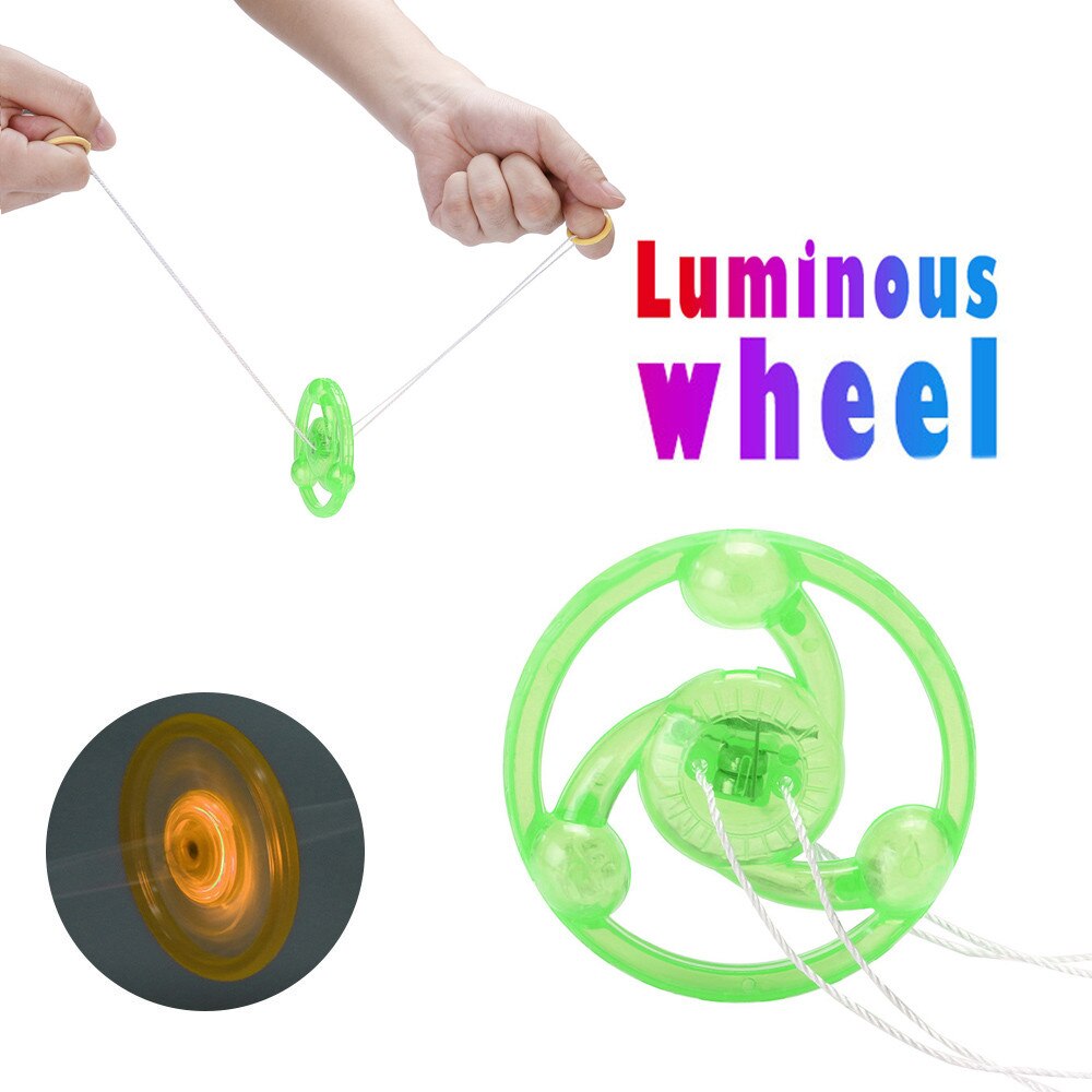 Cool LED Luminous Wheel Glow Kids Children Party Favors Glow Toys For Children