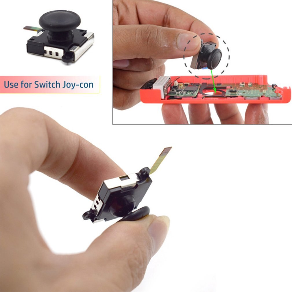 Voor Schakelaar Vreugde-Con Ns Links/Rechts Handvat Rocker Thumb Stick Rocker Joystick Analoge Controller Reparatie 3D Voor nintendo
