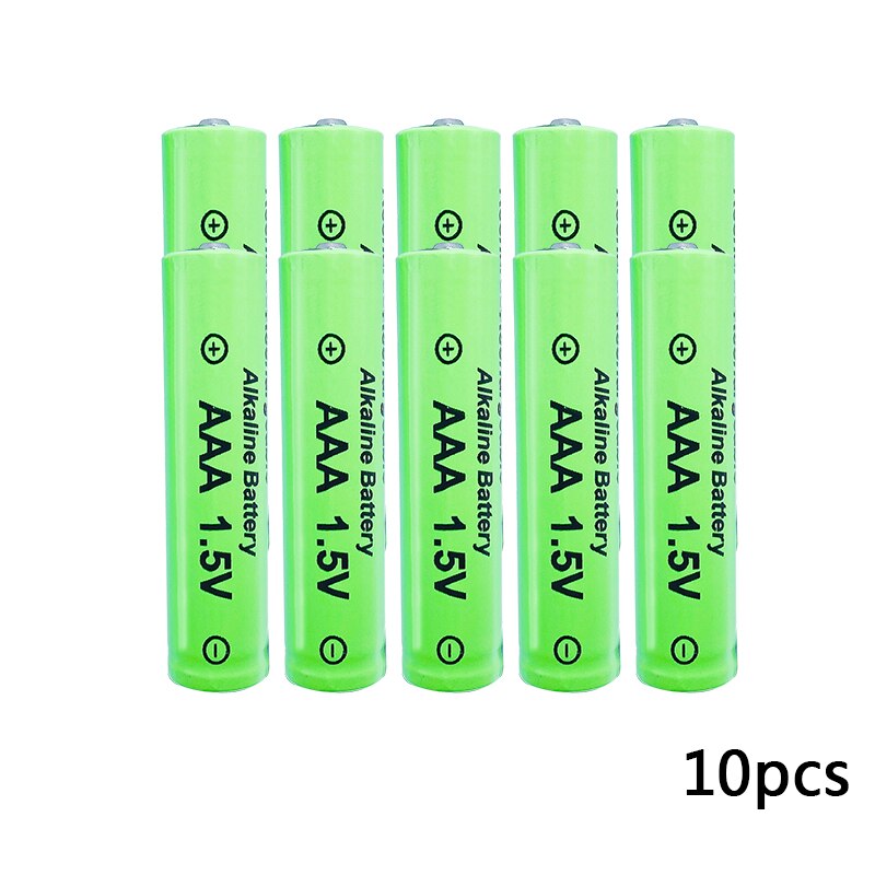 AAA battery 3000mAh 1.5V alkaline AAA rechargeable battery for remote control toy light battery high capacity Long endurance: 10pcs