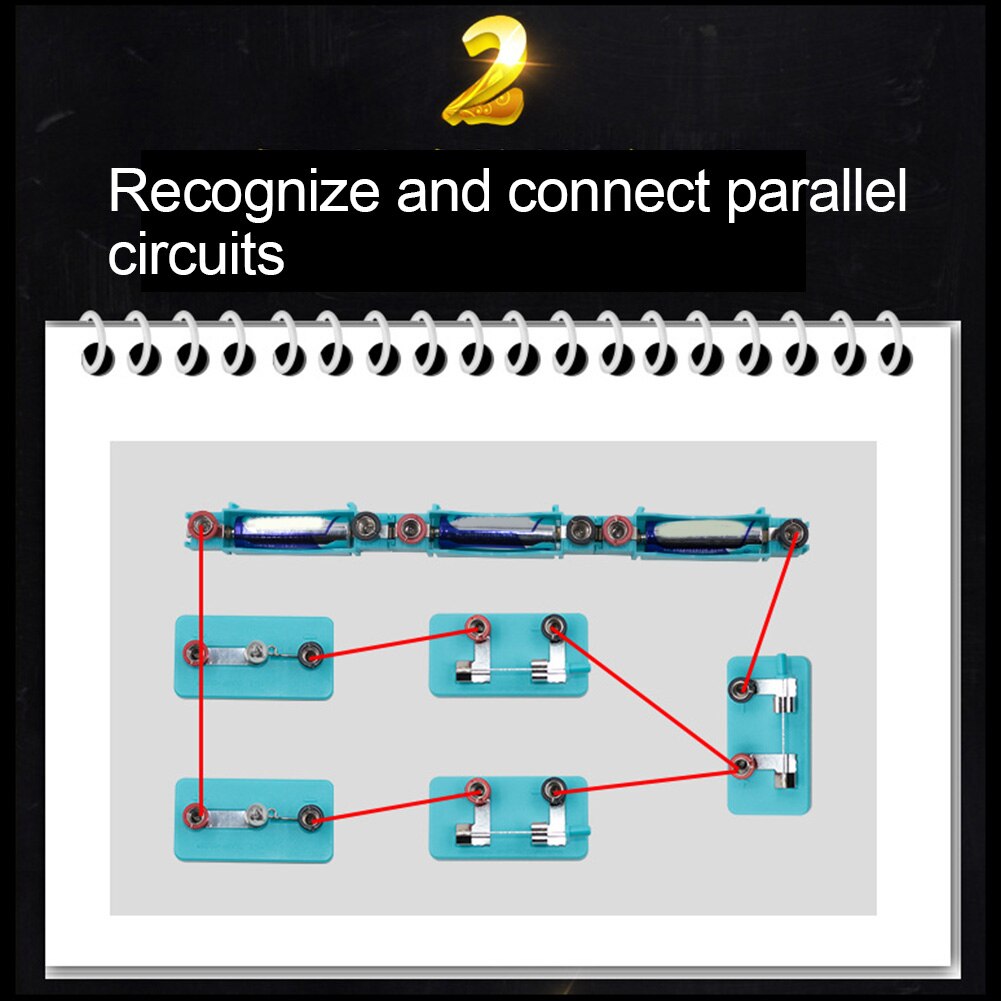 School Physics Labs Basic Electricity Discovery Circuit and Magnetism Experiment kits for Junior Senior High School