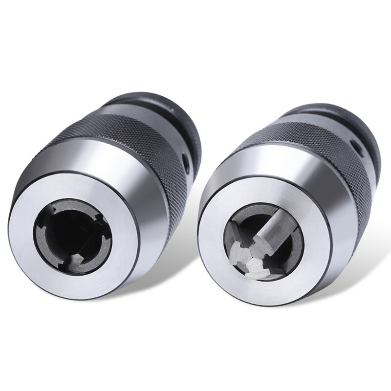 Drill Chuck Arbor 1-16Mm Self Tighten Keyless Drill Chuck &amp; MT2-B18 Arbor Fits for Almost All Drilling and Lathes with MK2 Mount